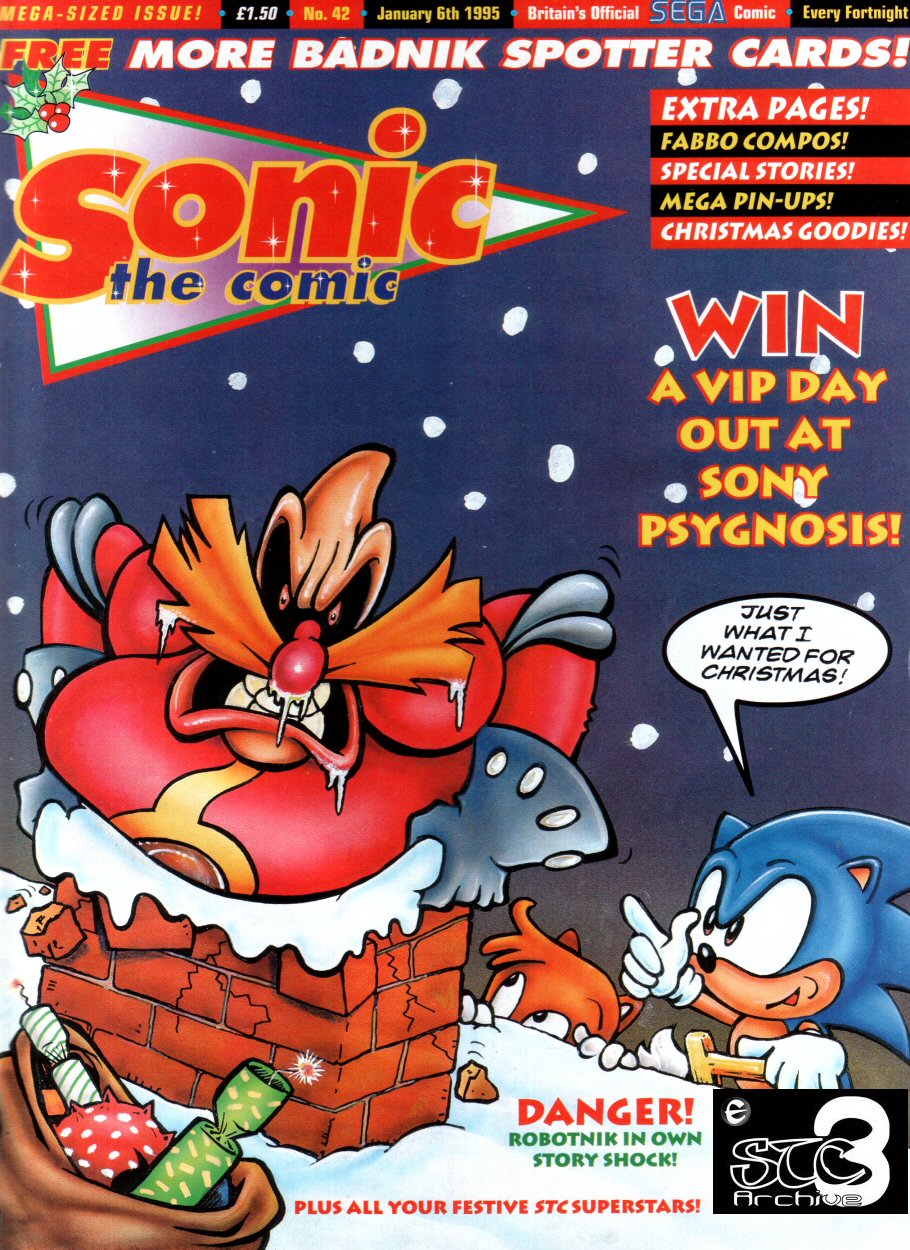 Sonic - The Comic Issue No. 042 Comic cover page